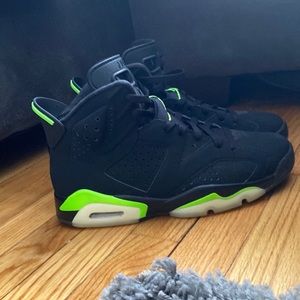 Electric green jordan 6